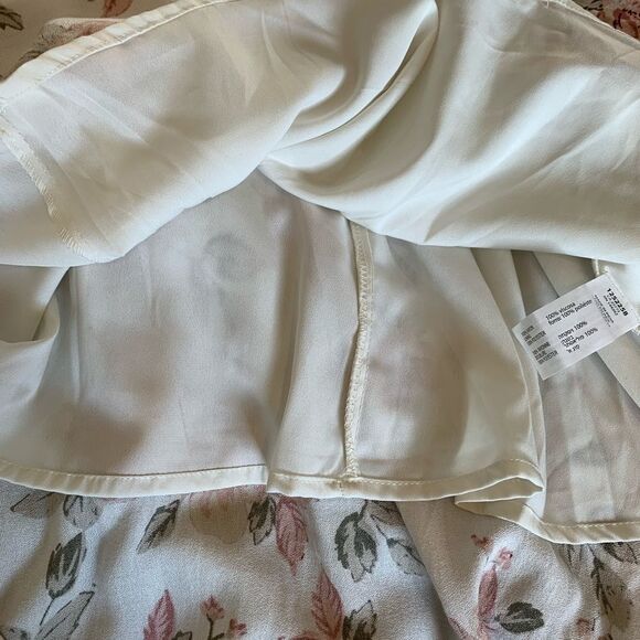 DEX Girls Floral Wrap Style High Low Midi Dress - Picture 8 of 10